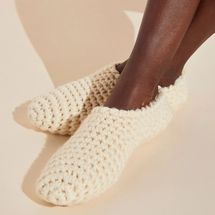 Eberjey Plush Ankle Slipper Sock