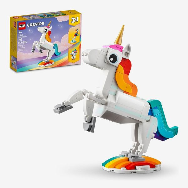 LEGO Creator 3-in-1 Magical Unicorn Toy to Seahorse to Peacock 31140