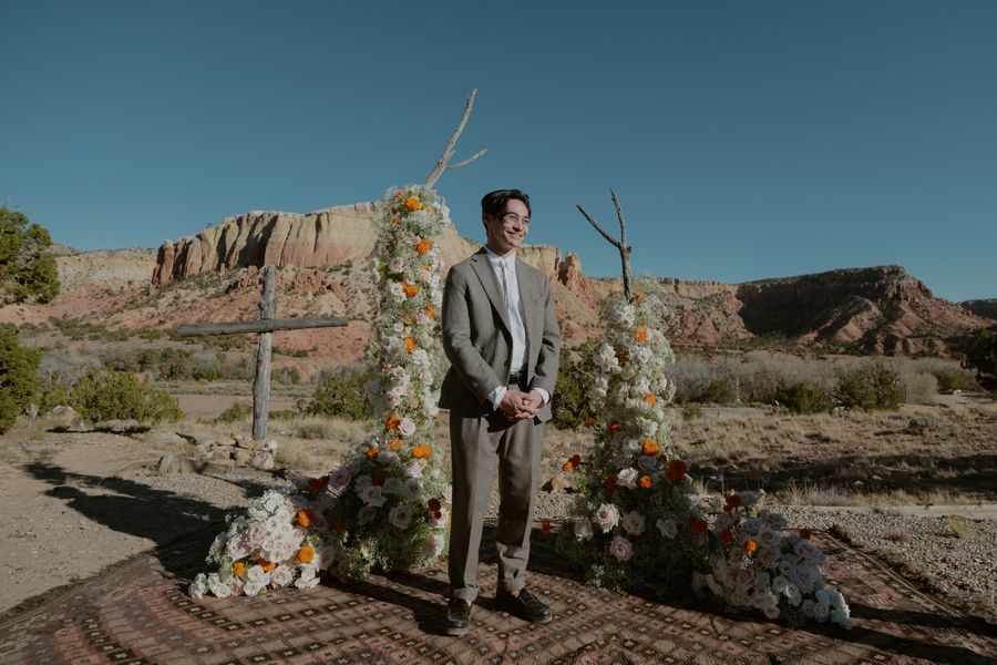 See Inside a Wedding at O’Keeffe’s Ghost Ranch