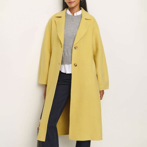 Reformation Wyatt Double-Faced Coat