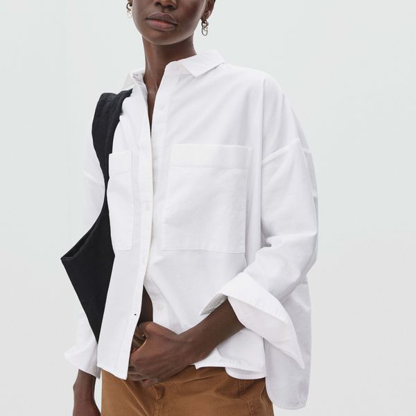 Everlane the Boxy Oxford