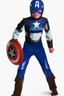 Captain America Child Classic Costume