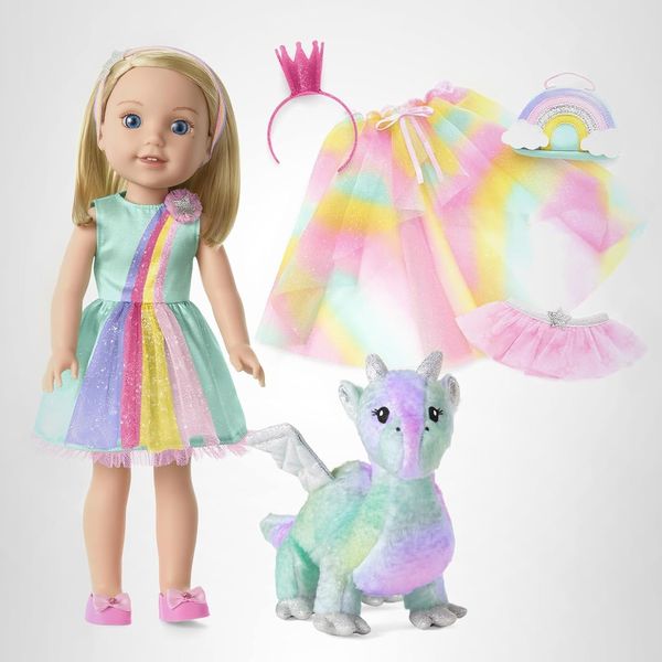 American Girl WellieWishers Camille Doll - Dragon & Dress-Up Set