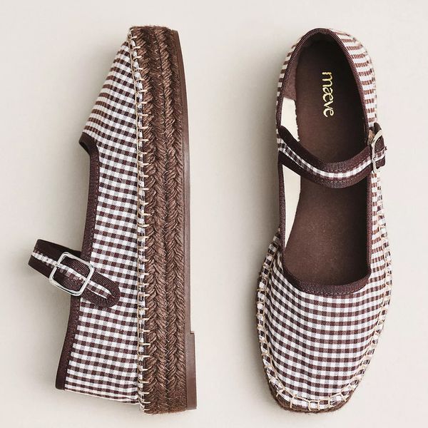 Maeve Mary Jane Espadrille Flats