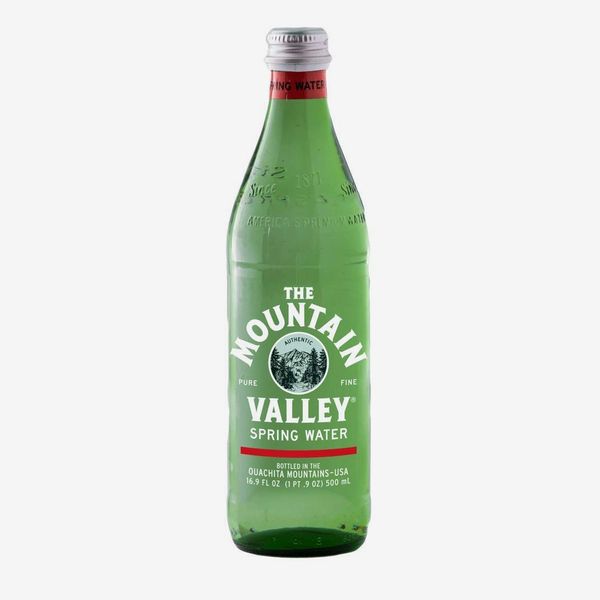 Mountain Valley Spring Water Glass Bottle