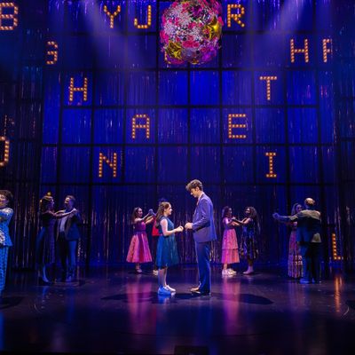 Madison Kopec and Liam Pearce with the rest of the cast of 'How to Dance in Ohio.'