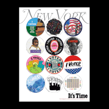 New York Magazine Special Collectible Issue With ‘I Voted’ Stickers