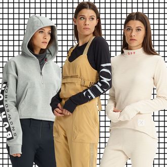 Vogue Off White Burton Partner on Snowboarding Collection