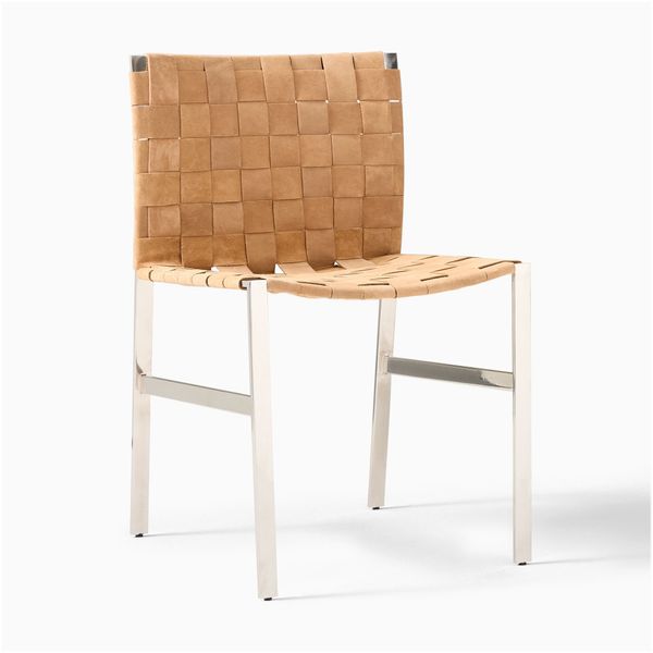 West Elm Becker Leather Dining Chair