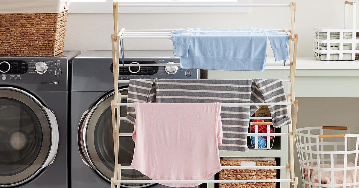 New Quality Laundry Clothes Horse Drying Airer Rack Indoor and Outdoor Line 