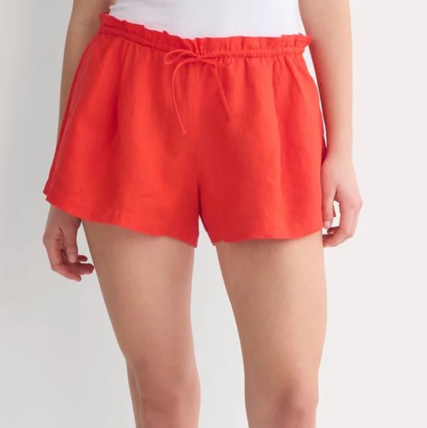 Everlane Flowy Short in Linen