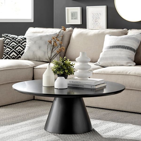 East Urban Home Pedestal Coffee Table