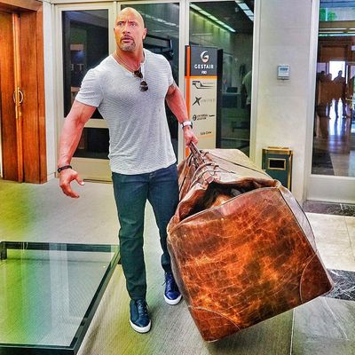 Here Is Everything That Could Be in the Rock's Very Big Bag