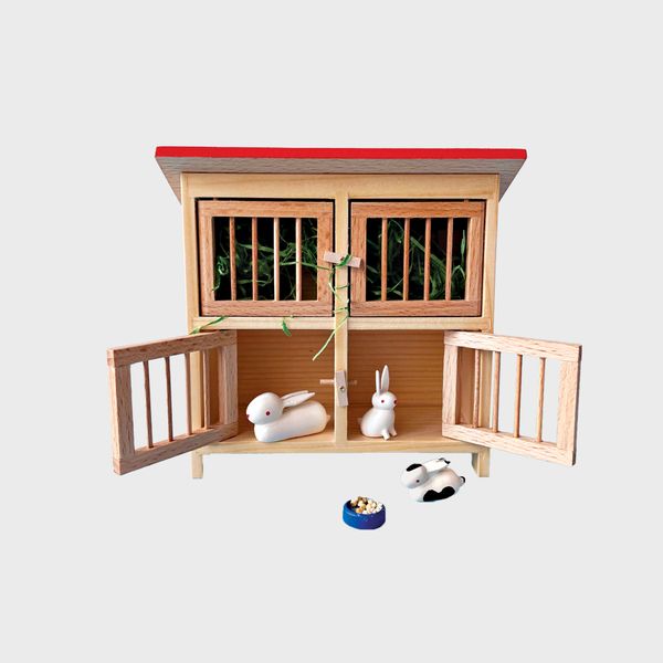Dregeno Mini Rabbit Hutch - Large
