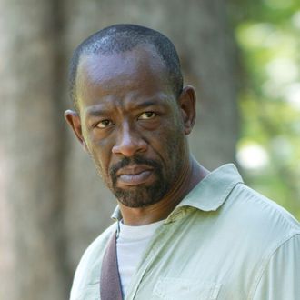 Lennie James as Morgan - The Walking Dead _ Season 6, Episode 1 - Photo Credit: Gene Page/AMC