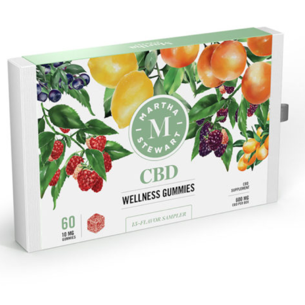 Martha Stewart CBD Wellness Gummies, 10 mg