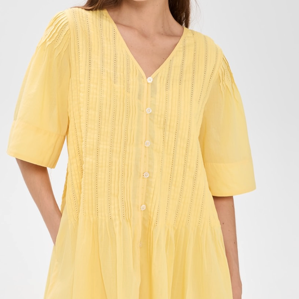 Sea Alberte Solid Mini Dress