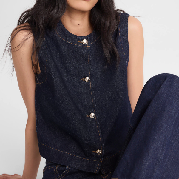 Madewell Denim Shell Vest Top