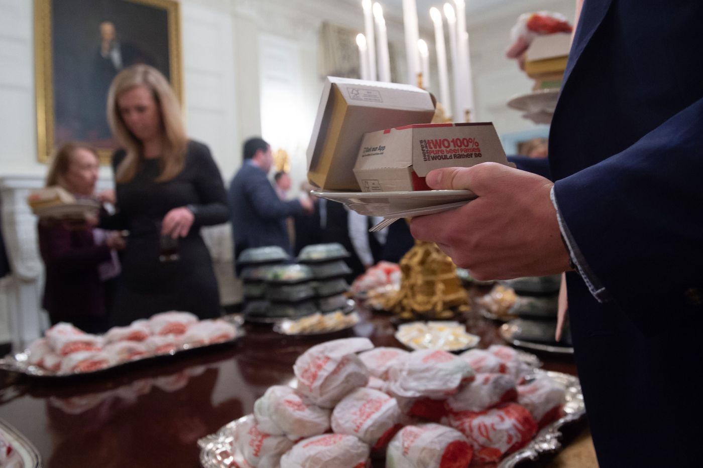 Clemson football team offered caviar, lobster after Trump's burgers