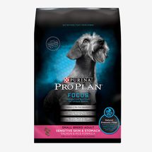 Purina Pro Plan FOCUS Sensitive Skin & Stomach Adult Dog Food (5lb, packaging may vary)