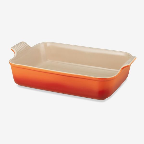 Le Creuset Heritage Stoneware Rectangular Dish, 9” X 12”