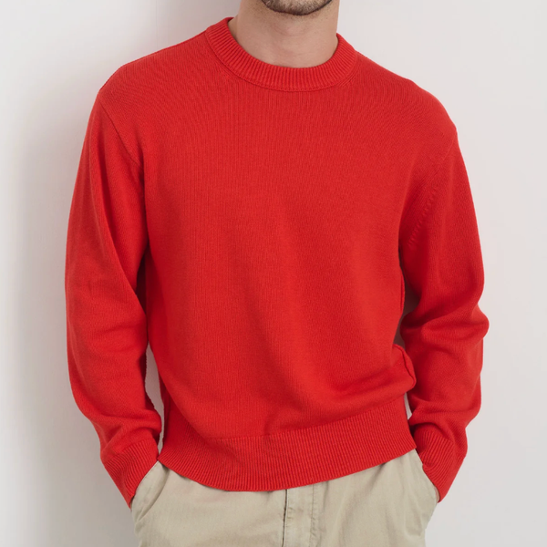 Alex Mill Gabriel Crewneck Sweater in Cotton Linen