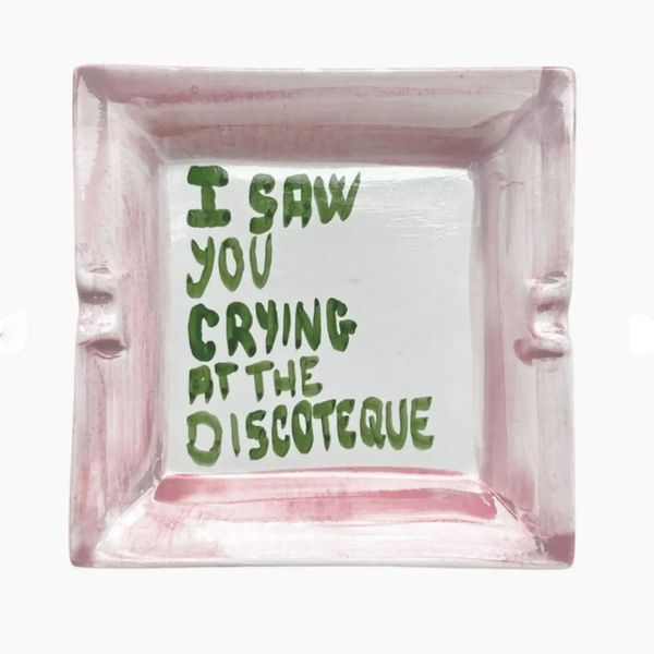 Crying At The Discoteque Trinket Tray