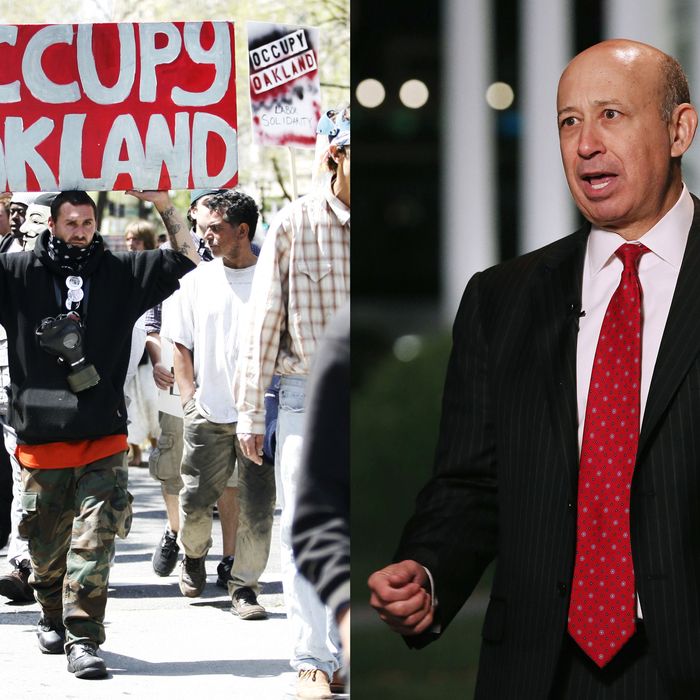 Occupy Oakland vs. Lloyd Blankfein