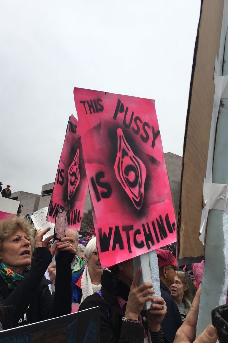 Photos: The Greatest Signs From the Women's March