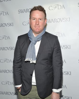 NEW YORK, NY - MARCH 14: Fashion designer Todd Snyder attends the 2012 CFDA Awards Nominee & Honoree announcement at Diane Von Furstenberg on March 14, 2012 in New York City. (Photo by Mike Coppola/Getty Images)