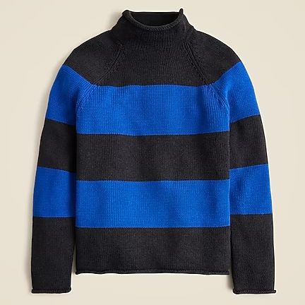 J.Crew 1988 Rollneck™ Sweater in Stripe