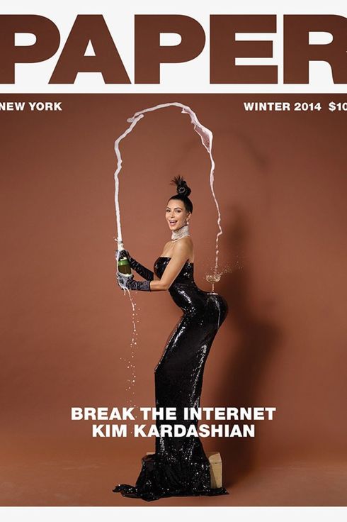 Kim Kardashian Porn Ass - So, Was That Kim Kardashian Cover Photoshopped?