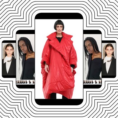 Norma Kamali Sleeping Bag Blanket Coat