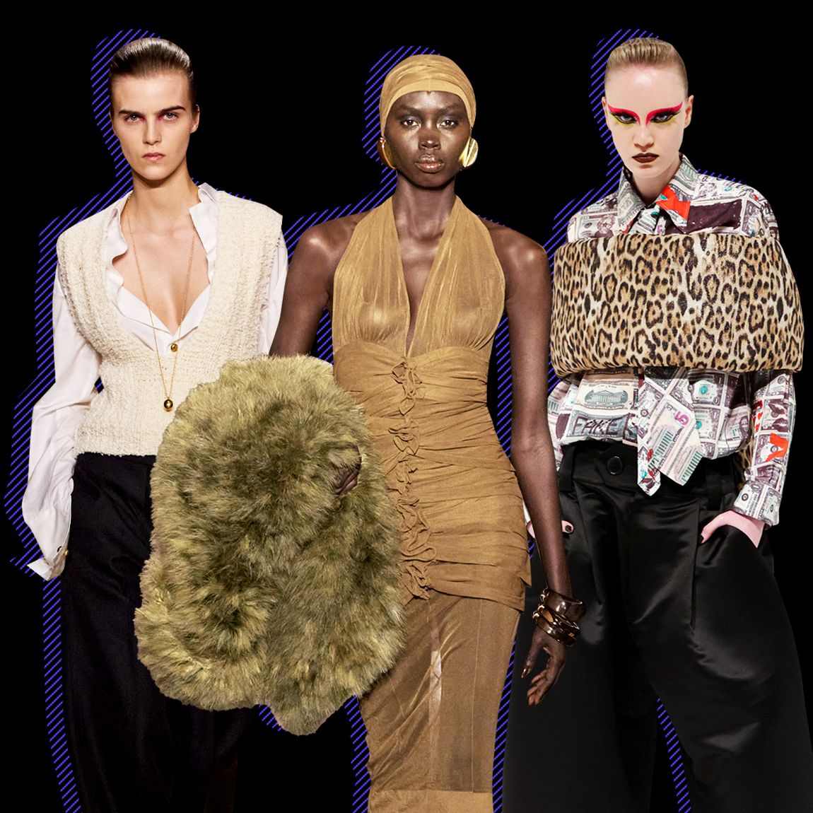Sheer and now: see-through fabrics dominate Saint Laurent's Paris