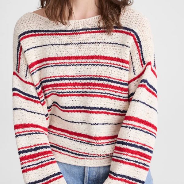 Madewell Boatneck Pullover Sweater