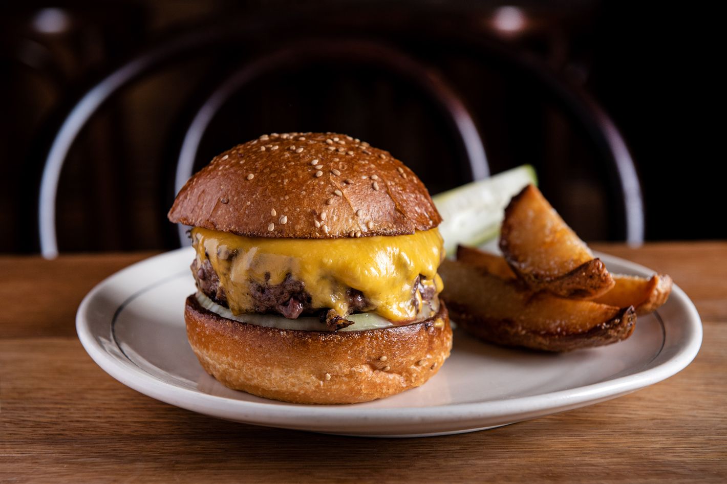 Hanger Steak Sandwich - Martin's Famous Potato Rolls and Bread