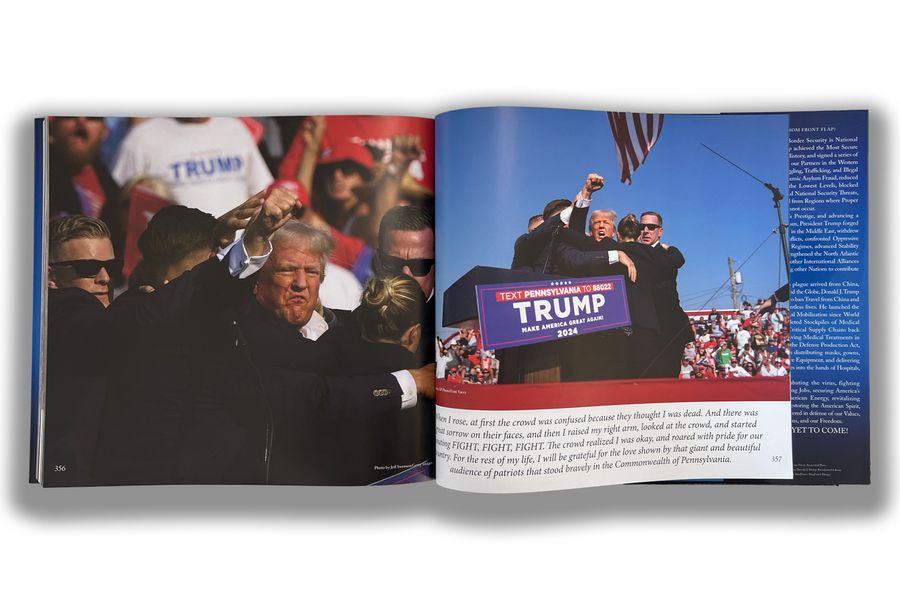 The High and Lows From Trump’s Lazy New Coffee Table Book