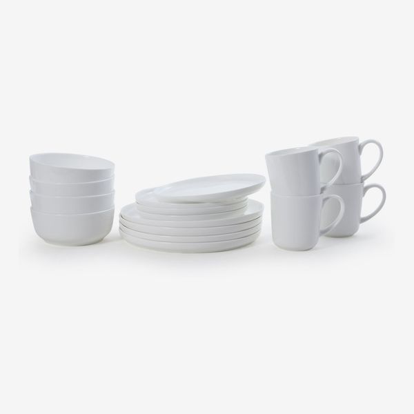 Mikasa Samantha 16-Piece Lightweight Chip-Resistant Bone China Dinnerware Set