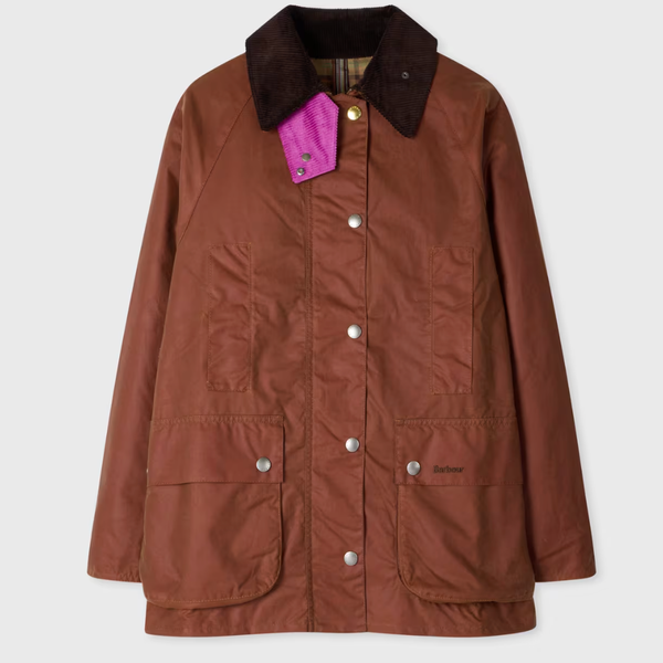 Paul Smith Loves Barbour Rust Beaufort Wax Jacket