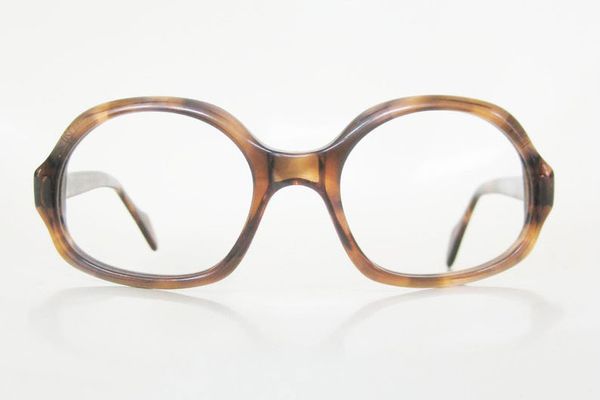 Etsy 1960s Oversized Boxy Glasses