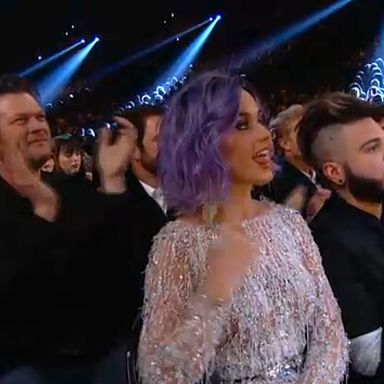 We get it, Ryan Adams. You're going through a divorce, and look at Blake's shoulders — who wouldn't want to cry upon them?