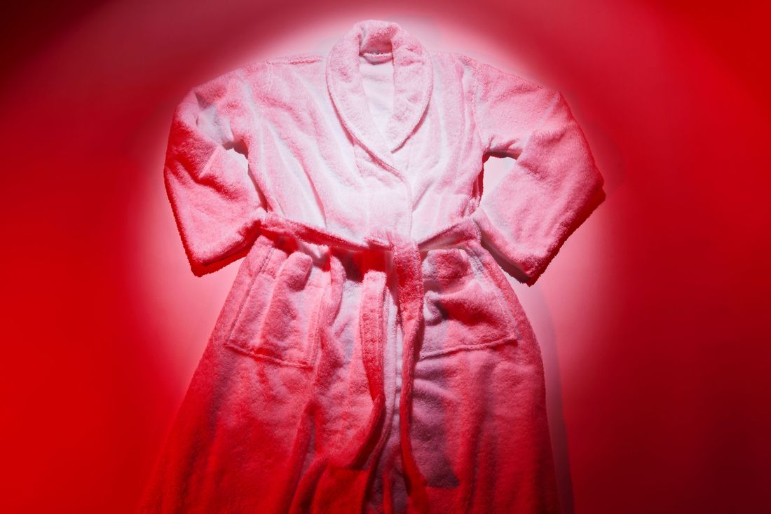 Nightgown with Push-up Bra - Powder pink - Ladies