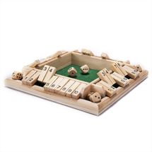 Amerous Shut the Box Wooden Mathematic Game