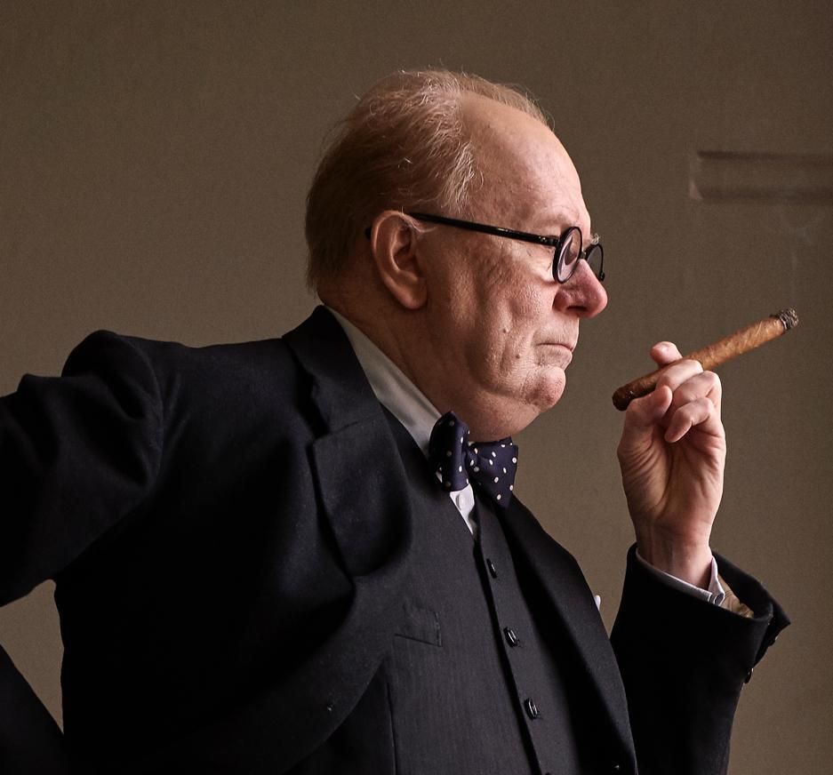 Damn, Gary Oldman Looks Really Good As Winston Churchill