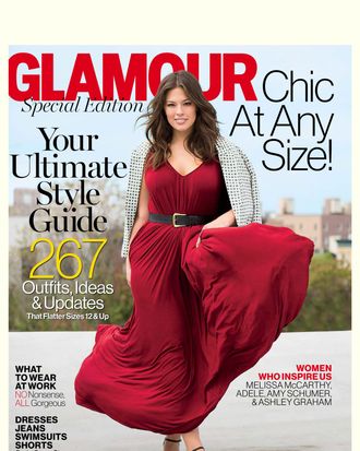 Ashley Graham on the cover of Glamour