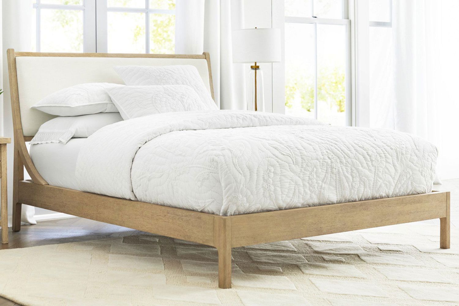Ultimate Lightweight Detachable Floating King Size Bed Frame