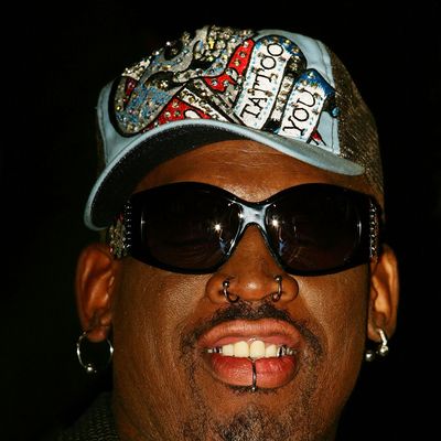 Dennis Rodman attends the Battle of the Codes poker game held at Star City March 20, 2008 in Sydney, Australia.