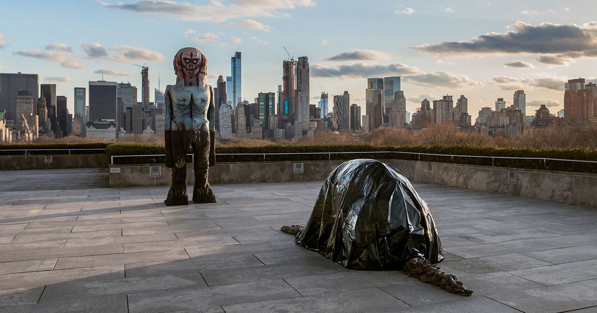 At the Met, Huma Bhabha Brings You Into the Realm of Gods