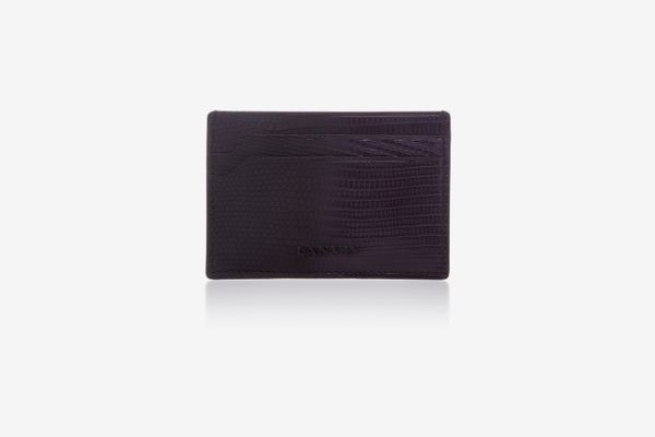 Lanvin Lizard Card Case