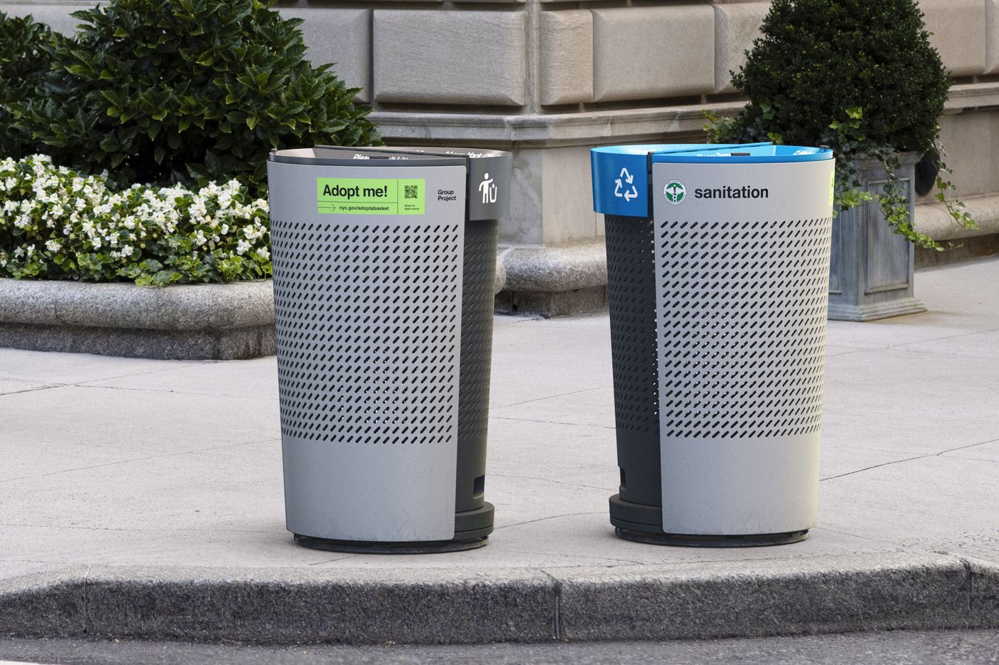New York's trash problem may be solved with an obvious fix: plastic garbage  bins : NPR